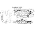Craftsman 100265120 hydraulic valve diagram