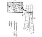 Sears 167410503 replacement parts diagram