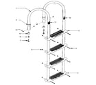 Sears 167422004 replacement parts diagram