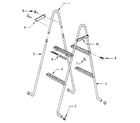 Sears 167411013 step assembly diagram