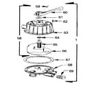 Sears 167410072 backwash valve complete assembly diagram