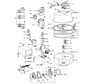 Sears 167410035 replacement parts diagram