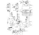 Sears 167412801 replacement parts diagram