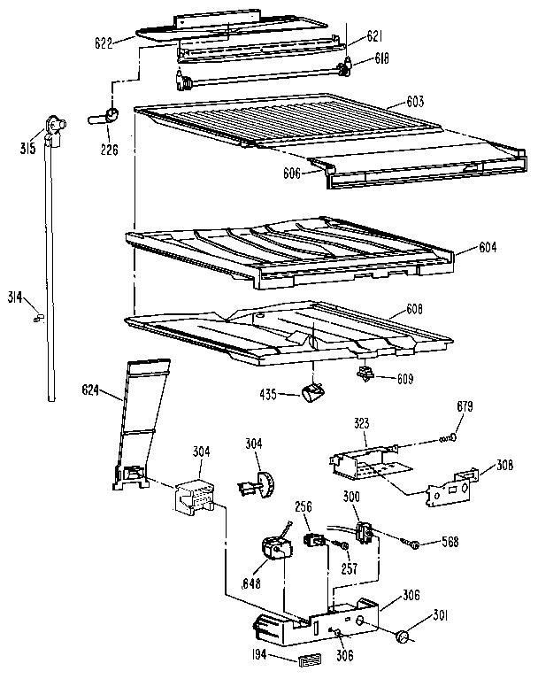 Compartment separator