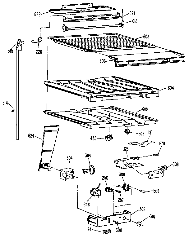 Compartment separator