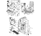 Jenn-Air JRTD225LB/M9C76B ice maker section diagram