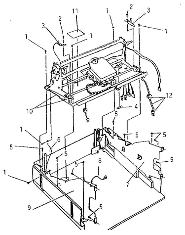 Carrier support & side frames