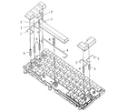 Sears 52060 keyboard mechanism/u.s.a. diagram