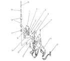 Smith Corona PWP350 (5HCC) ribbon drive diagram