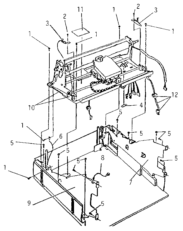 CARRIER SUPPORT & SIDE FRAMES