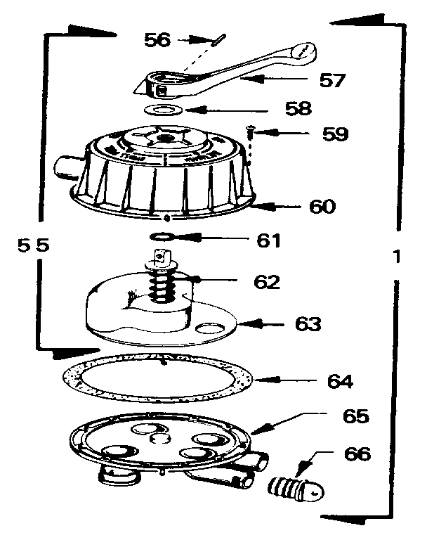 Backwash valve