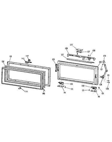 Countermaker door