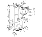 Kenmore 3639725941 cabinet parts diagram