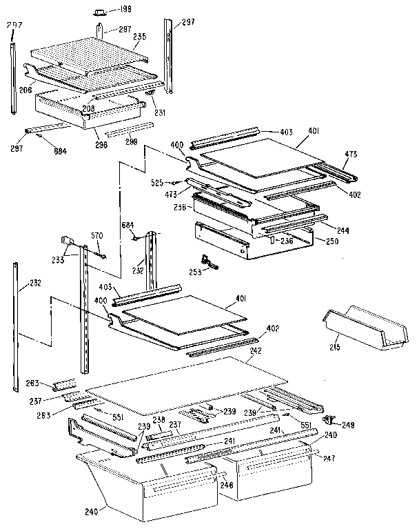 SHELF PARTS