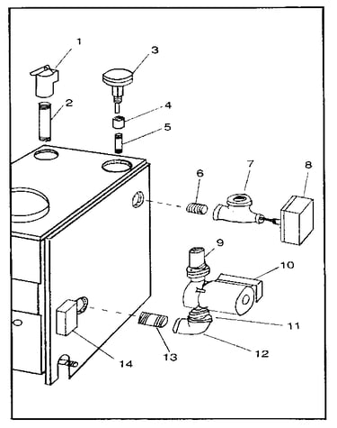 Boiler controls and piping