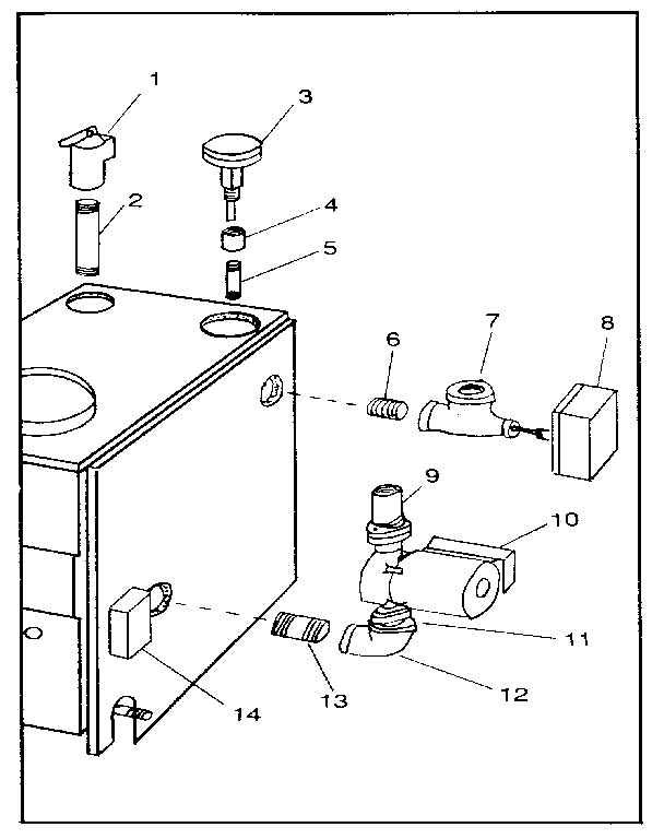 Boiler controls and piping