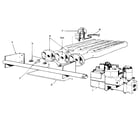 Kenmore 229960090 gas burners and manifold parts diagram
