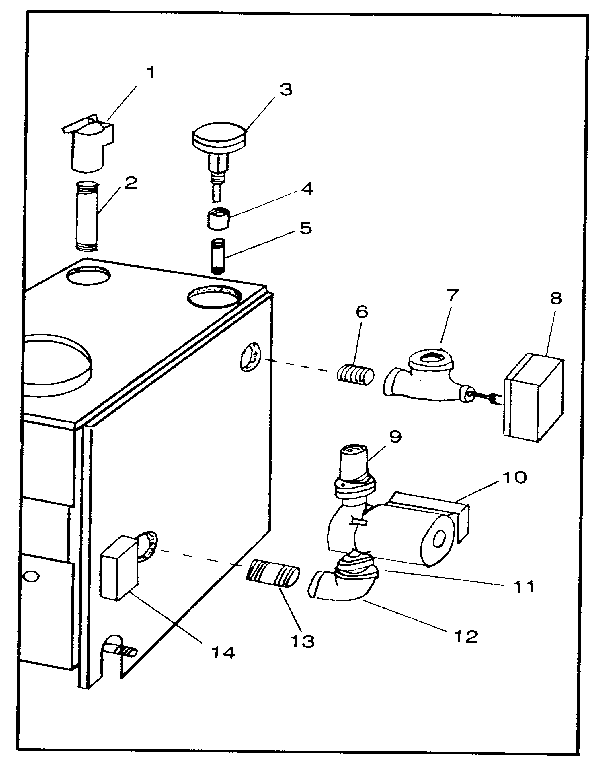 Boiler controls and piping
