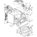 Kenmore 11096281800 cabinet diagram