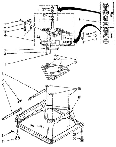 Machine base
