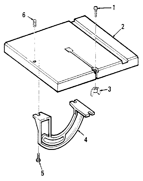 Table and trunnion