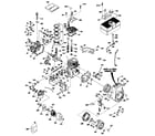 Tecumseh HM80-155446M replacement parts diagram