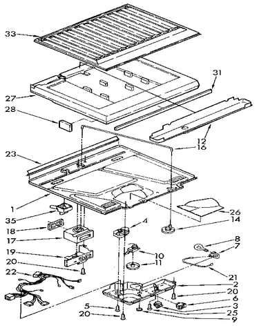 Compartment separator