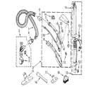 Kenmore 1162245091 hose and attachment diagram