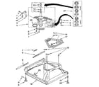 Kenmore 11091250100 machine base diagram