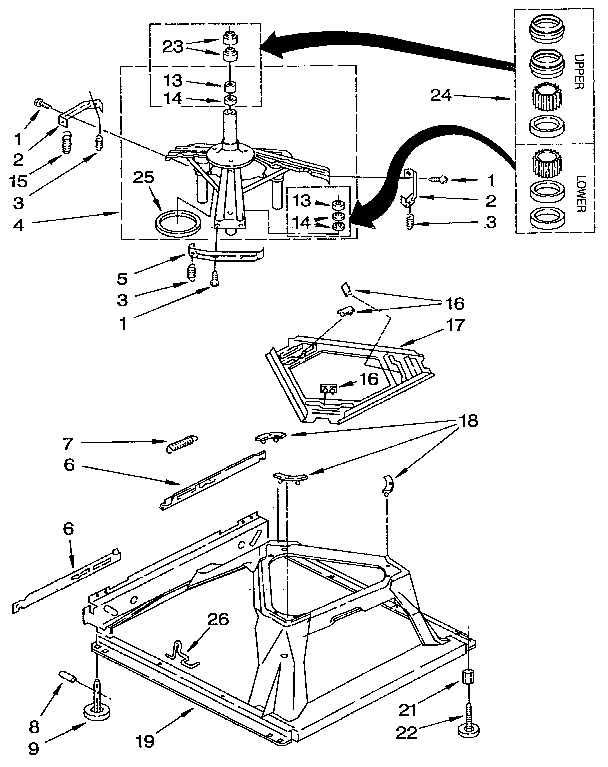Machine base