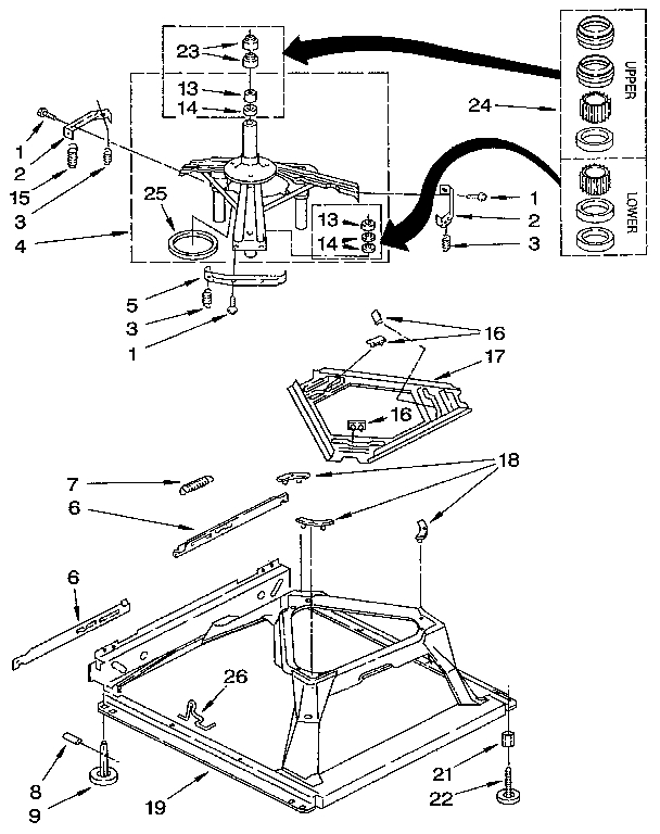 Machine base
