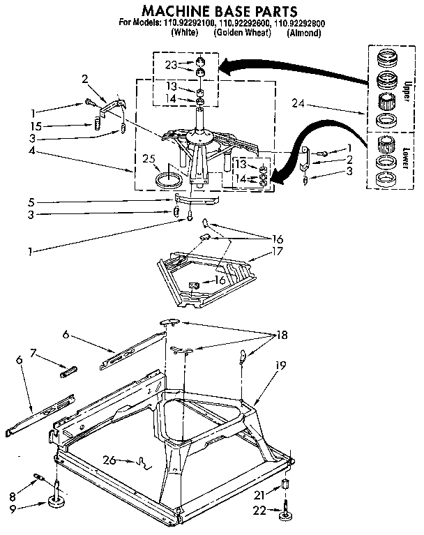 Machine base