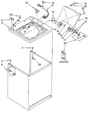 Top and cabinet
