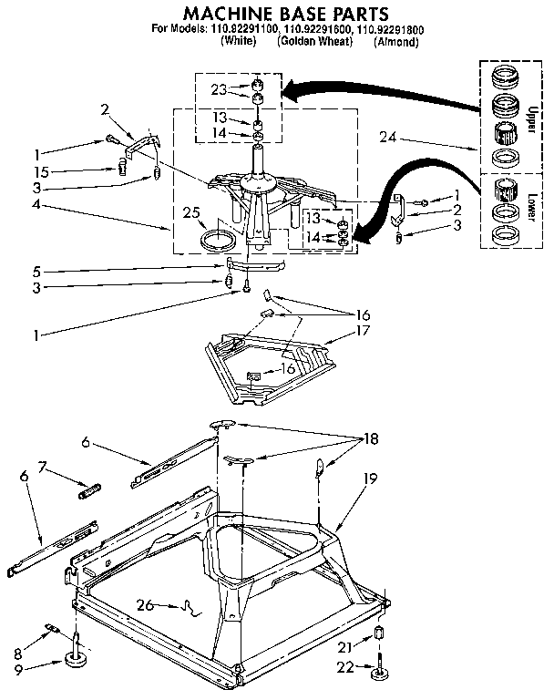 Machine base