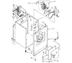 Kenmore 11096264800 cabinet diagram