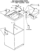 Top and cabinet