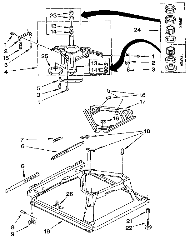 Machine base