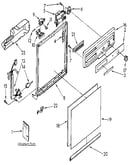 Frame and console
