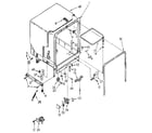 Kenmore 6651761591 tub assembly diagram