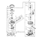 Kenmore 6651761591 pump and motor diagram