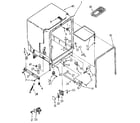 Kenmore 6651741591 tub assembly diagram