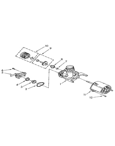 Pump and motor