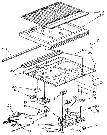 Compartment separator