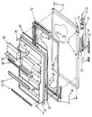 Refrigerator door