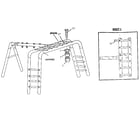 Sears 512720268 rail assembly diagram