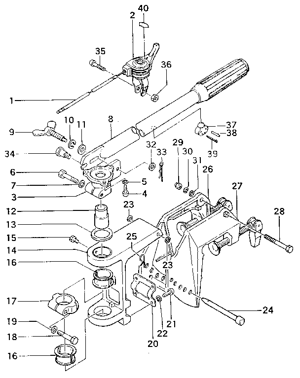 Handle & bracket