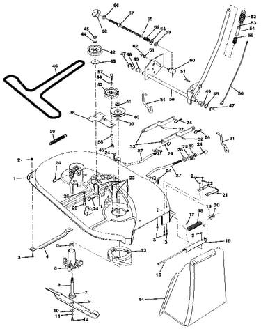 38" mower