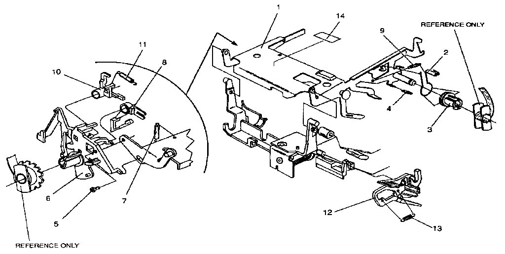 Cassette and correction ribbon