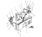 Sears 53926 disk drive and transformer diagram