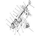 Smith Corona MARK 1000 (5NWC) element drive diagram